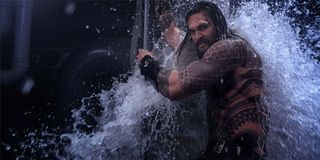 Aquaman in the submarine