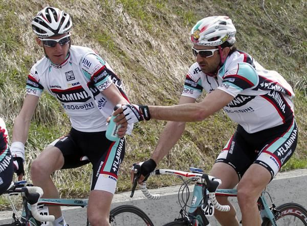 Ceramica Flaminia teammates Riccardo Ricco', left, and Andrea Noe.