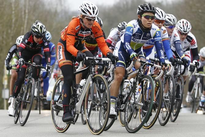 Marieke van Wanrooij (Boels) and Sungeun Gu (Orica)