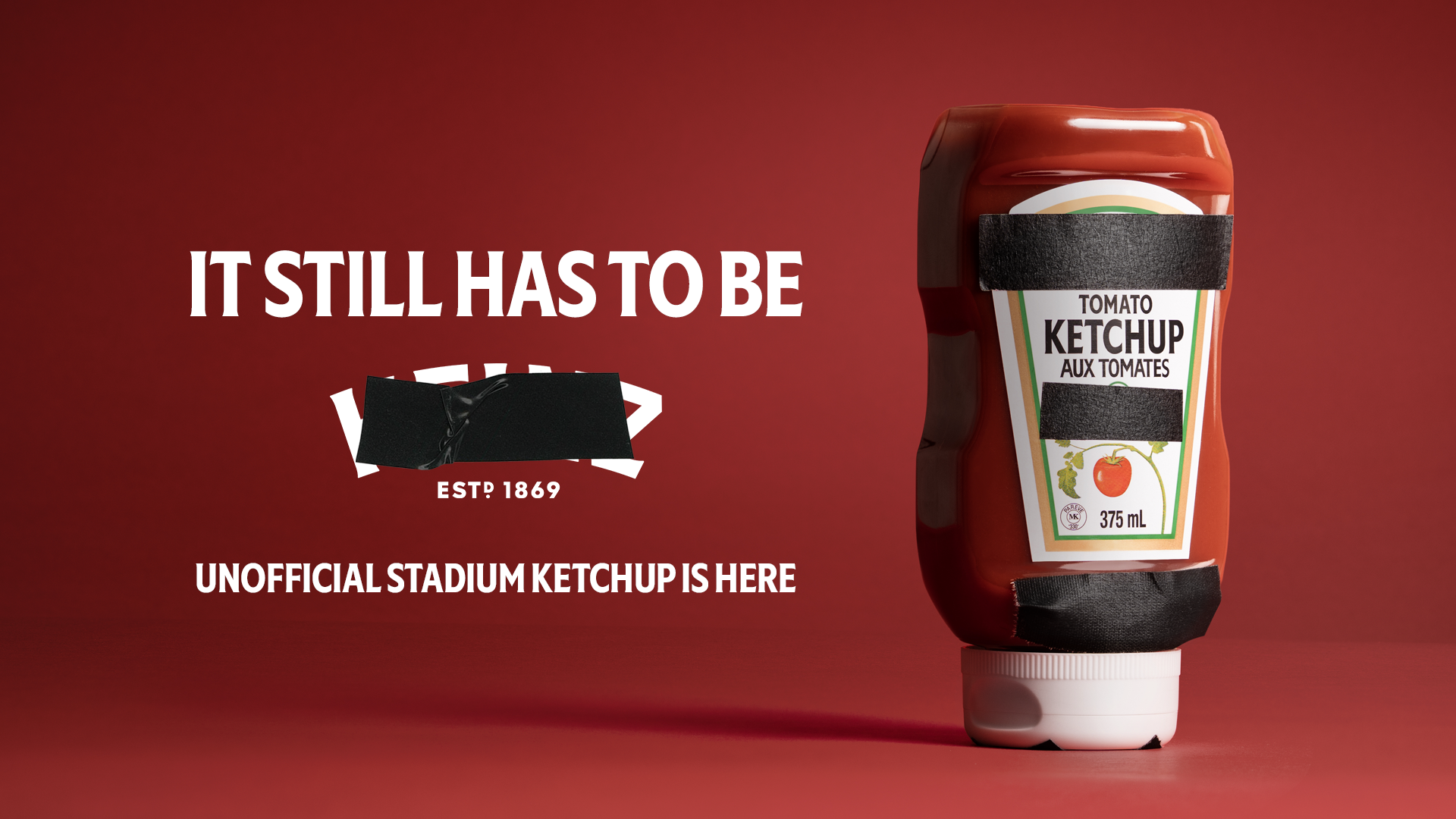 Heinz blacks out its logo in World Cup stunt