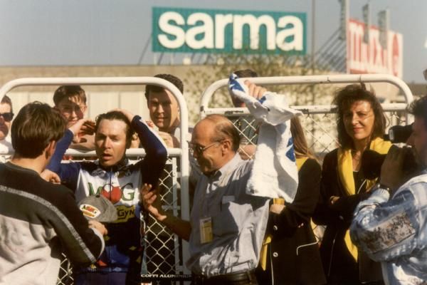 Richard after winning the 1996 event