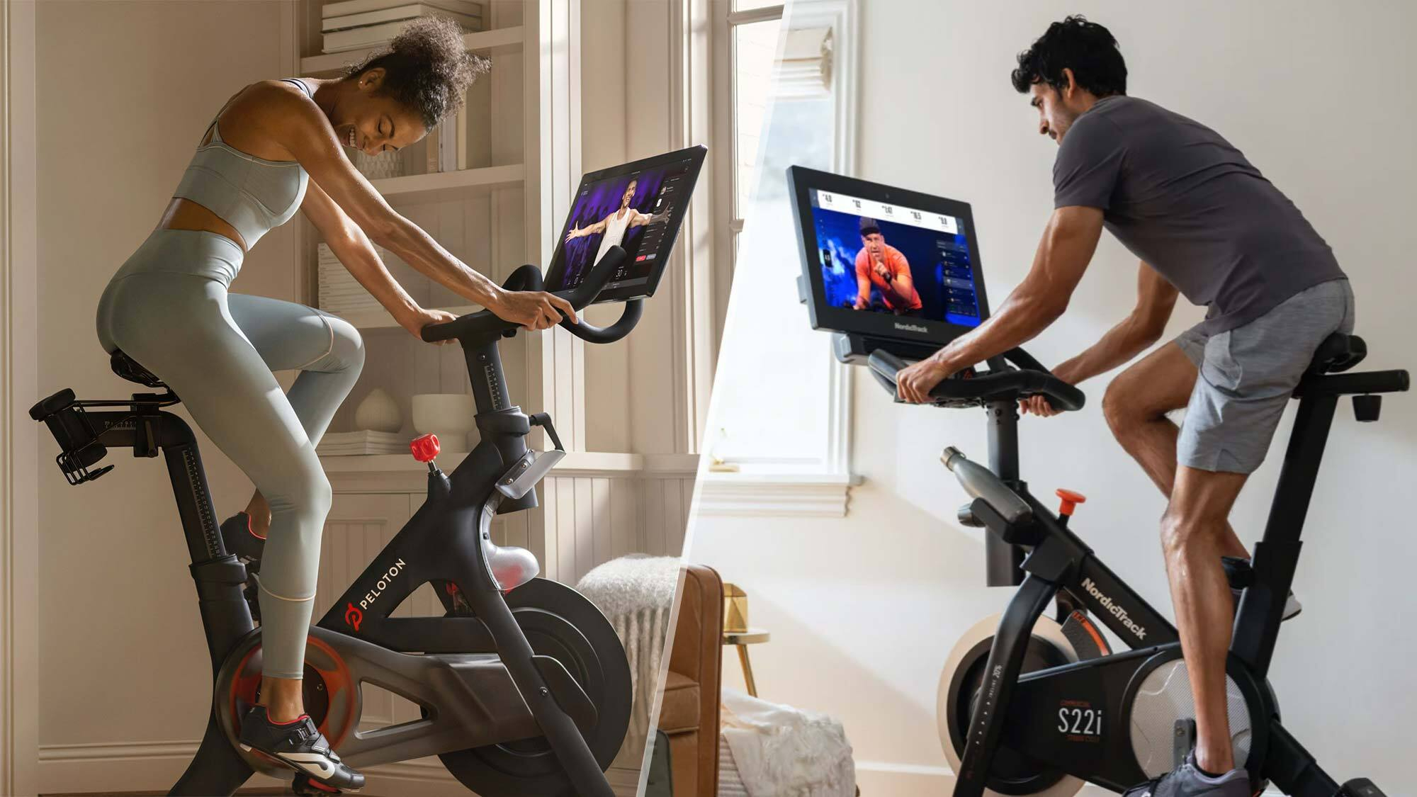 Peloton vs. NordicTrack: Which exercise bike is better for you?