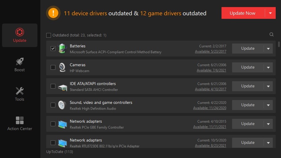 Driver Updates