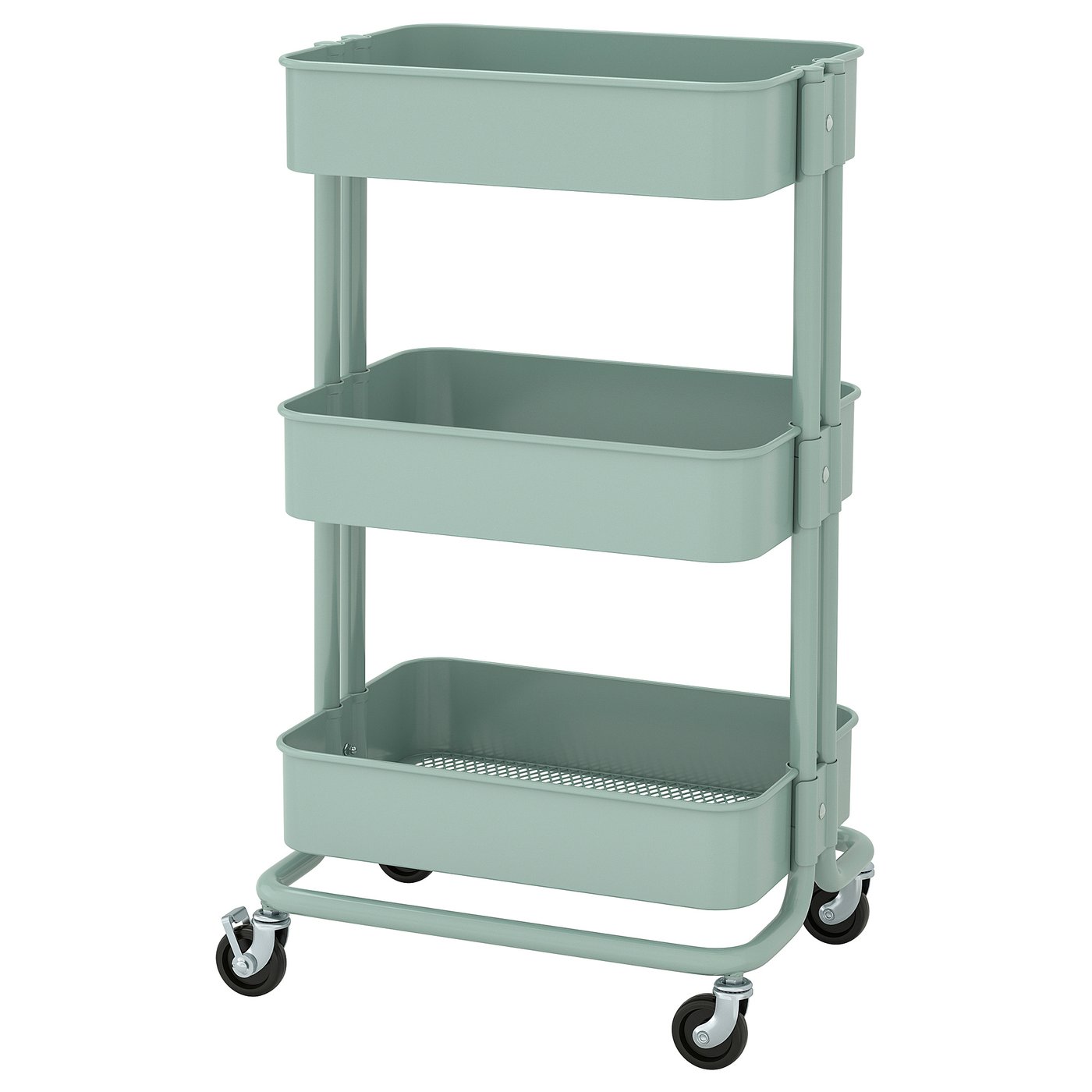 R&amp;Aring;skog Trolley - Light Turquoise 35x45x77 Cm