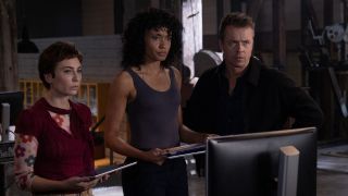 Olivia Swann, Todd Lasance and Mavournee Hazel in NCIS: Sydney