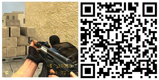 QR: Counter Strike Global War