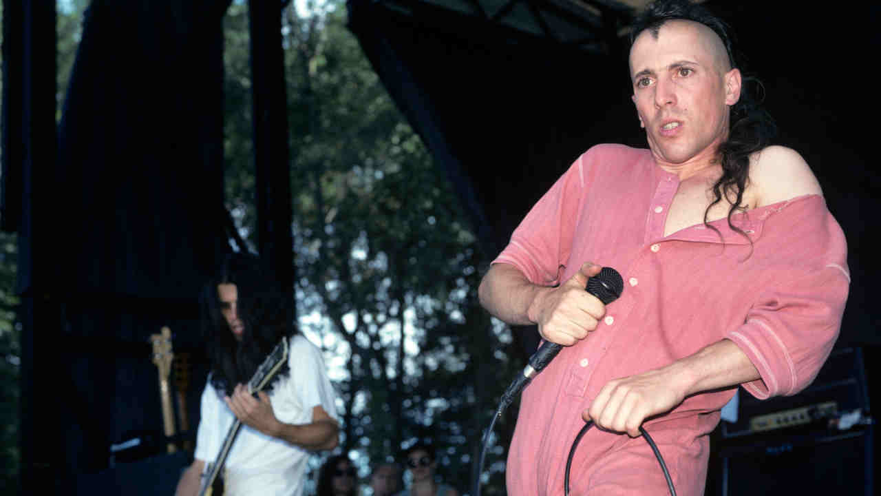 Tool performing onstage in 1993