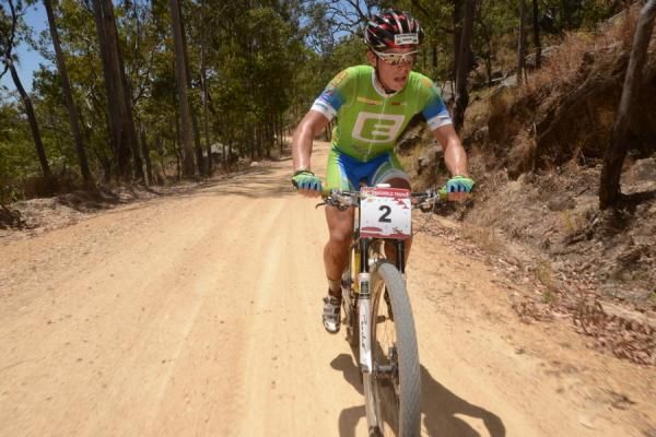 Wolfgang Krenn finished fourth on stage 2 at Lake Tinaroo