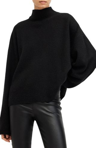 Asha Oversize Mock Neck Sweater