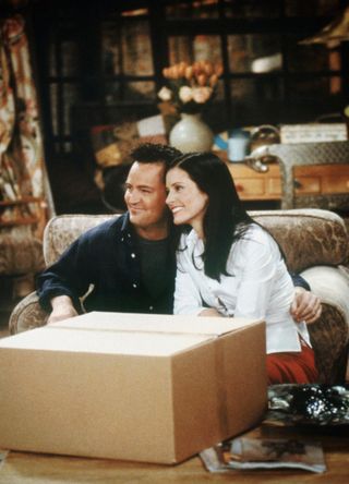 Matthew Perry and Courteney Cox.