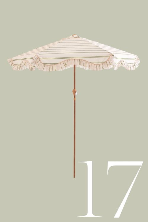 Olva Ruffled Parasol