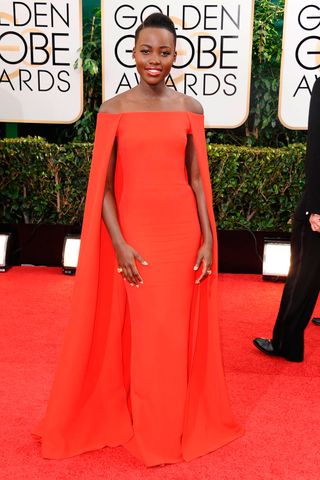 Lupita Nyong'O - Golden Globes 2014 - Red Carpet Photos