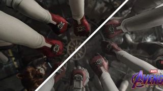 Marvel Endgame Encore colour grading example