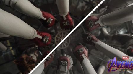 Marvel Endgame Encore colour grading example