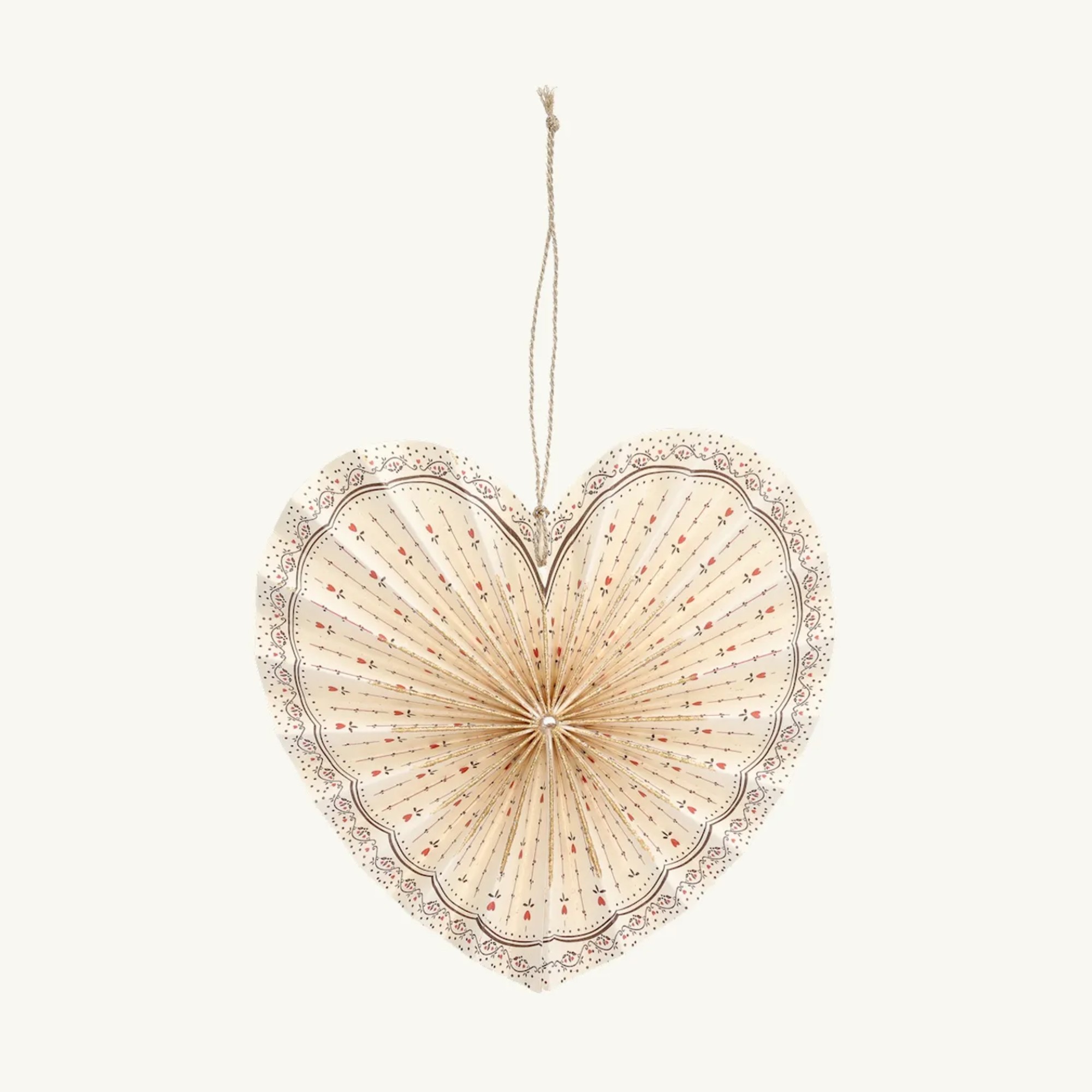 Sostrene Grene Hanging rosette heart