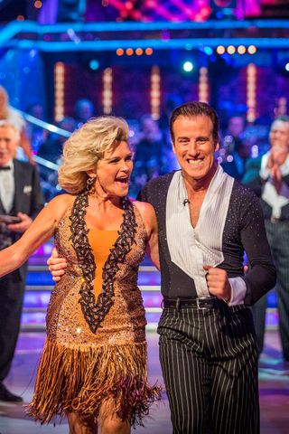 Fiona Fullerton and Anton Du Beke