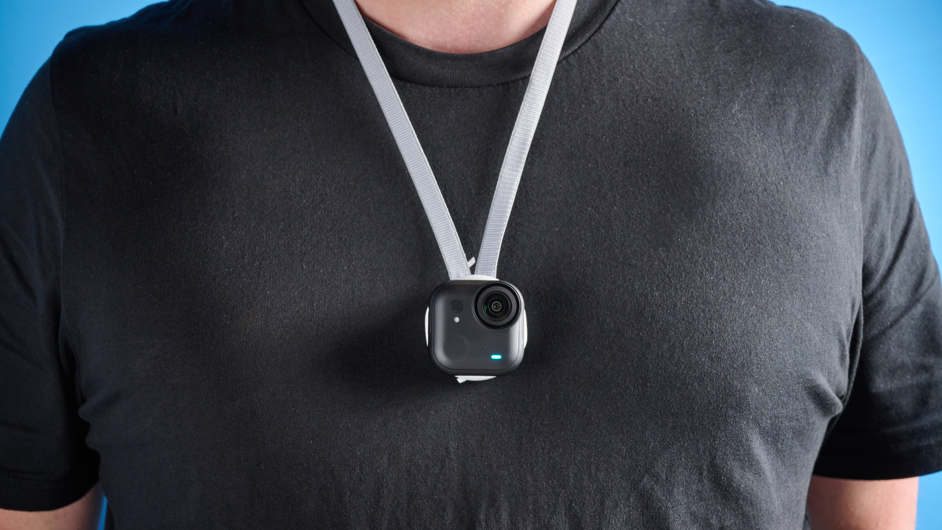 Insta360 Go Ultra on a neck pendant