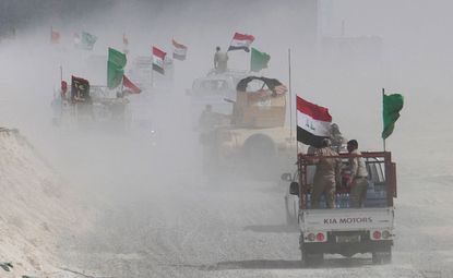 Iraqi forces advance on Fallujah