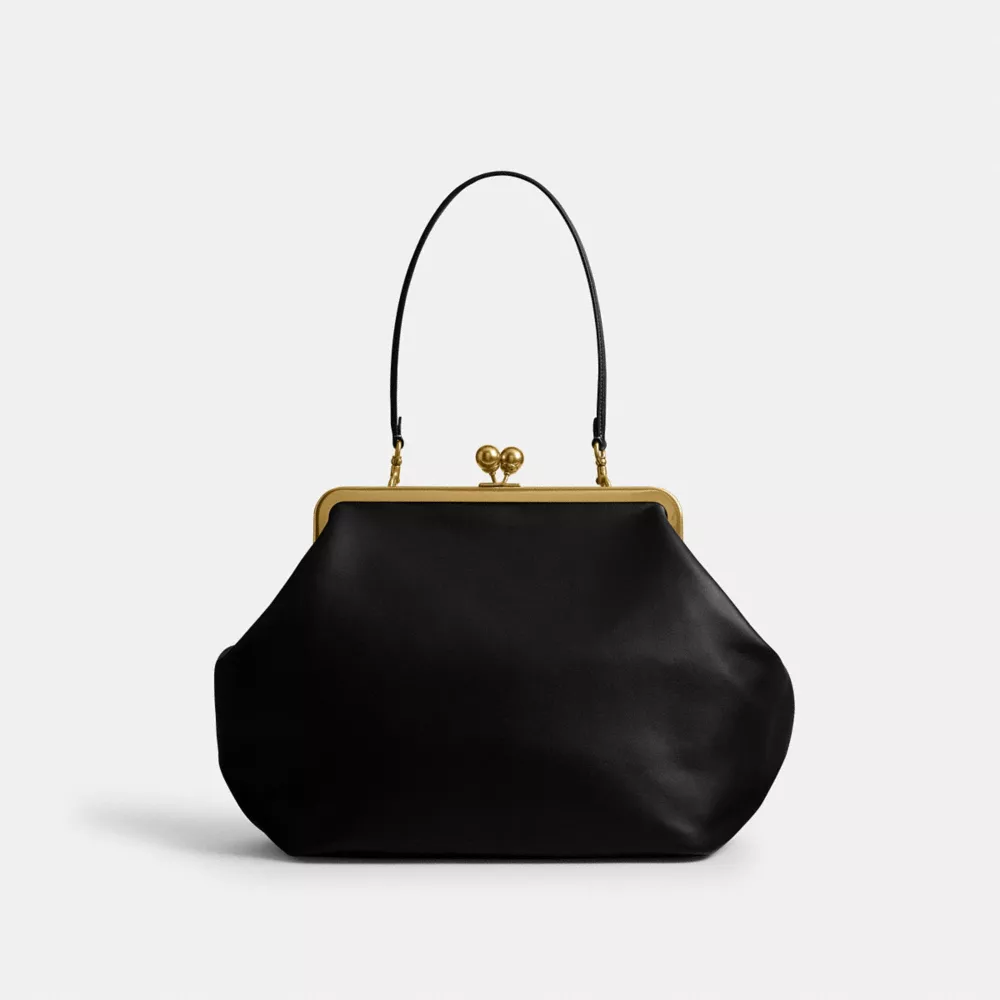 Large Kisslock Frame Bag