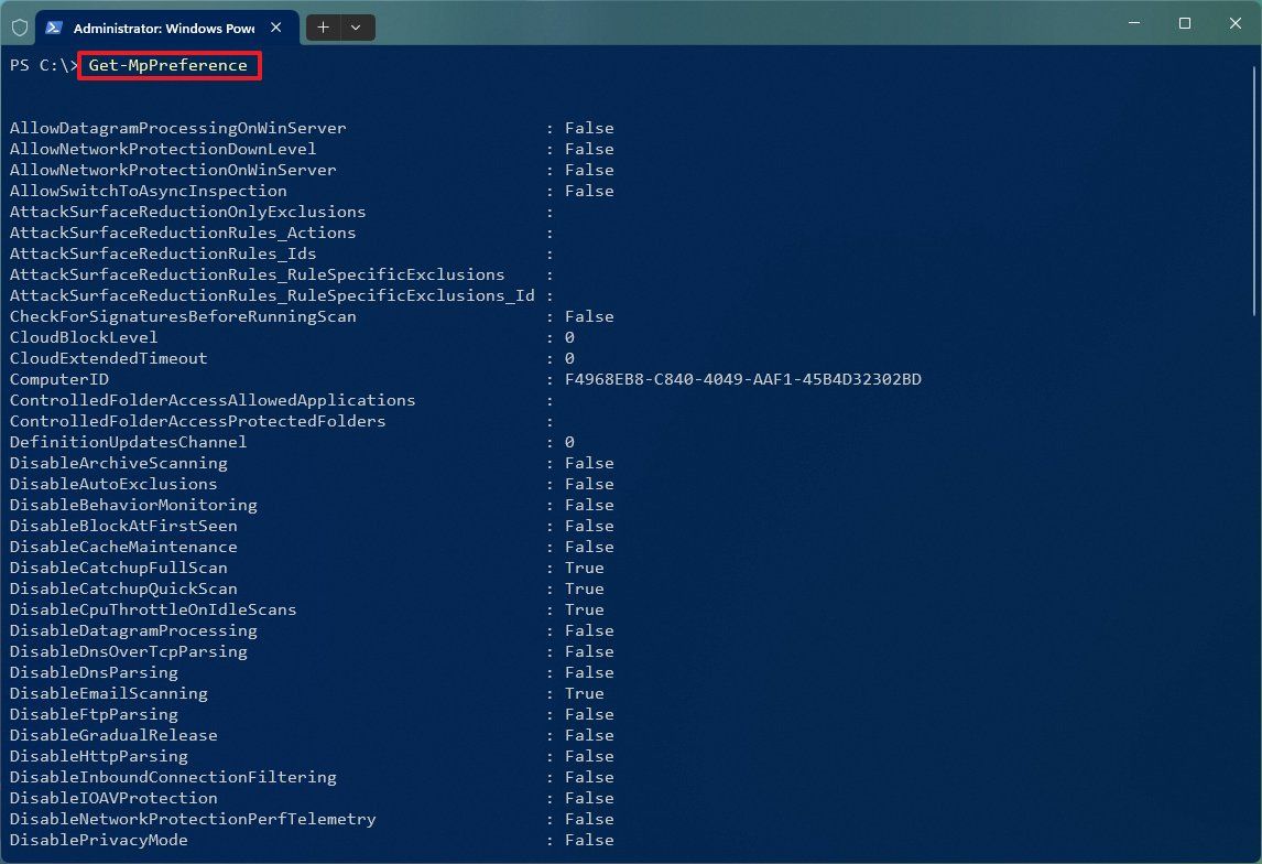 How To Control Microsoft Defender Antivirus From PowerShell On Windows ...