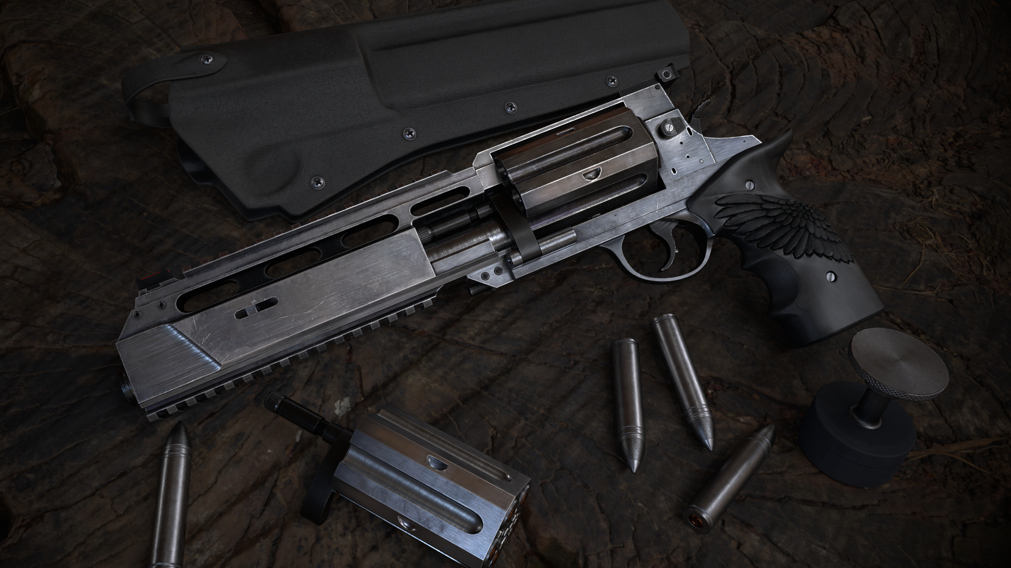 Resident Evil Requiem: The "Requiem" revolver.