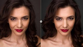 A before and after image from Ultimate Retouch Panel, one of the best Photoshop plugins