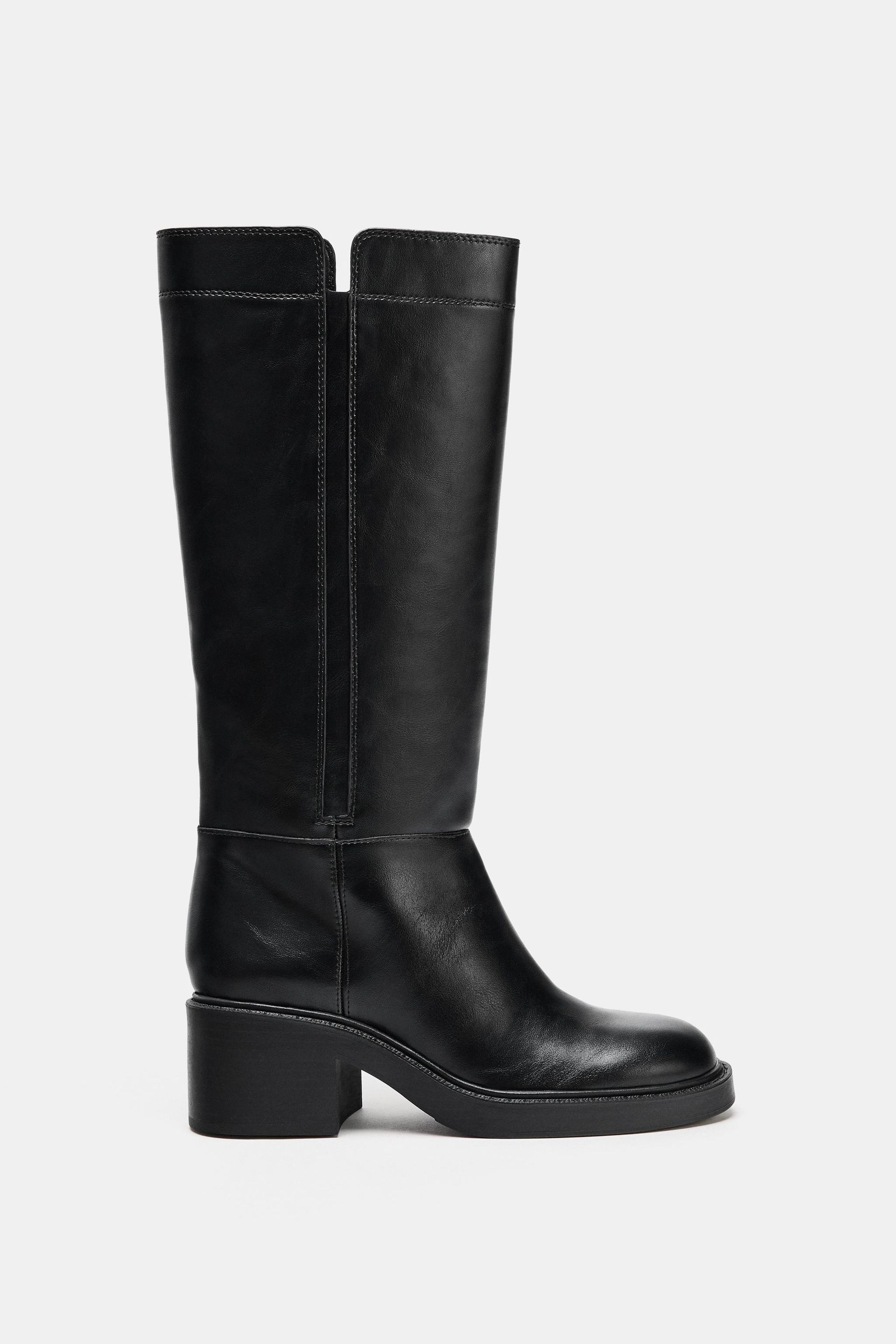 Block Heel Boots