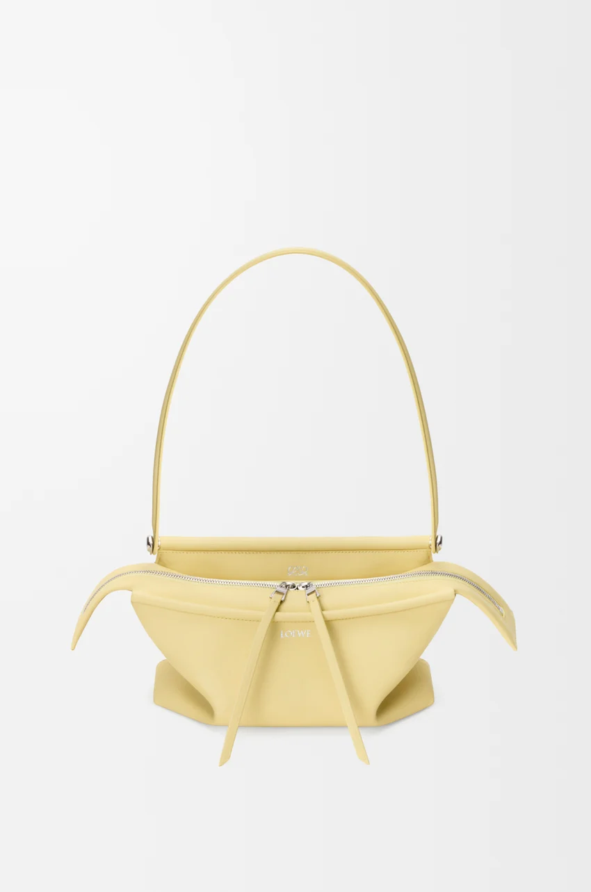 Loewe, Small Whisker bag in glazed calfskin