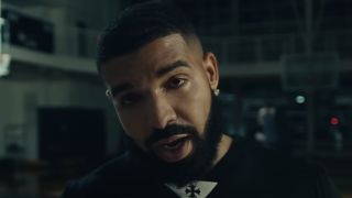 Drake sings in the "Laugh Now Cry Later" music video