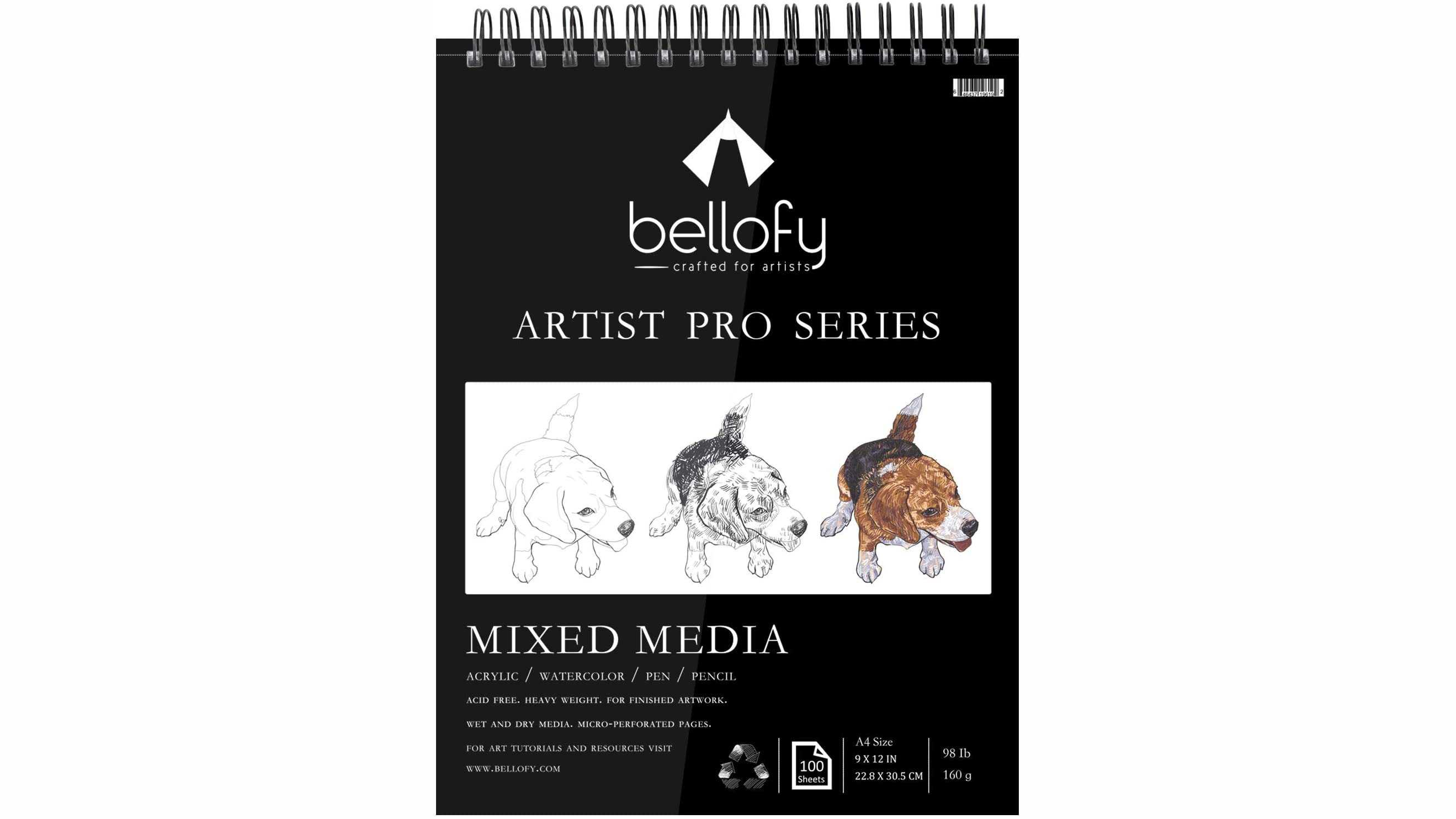 Best sketchbooks: Bellofy