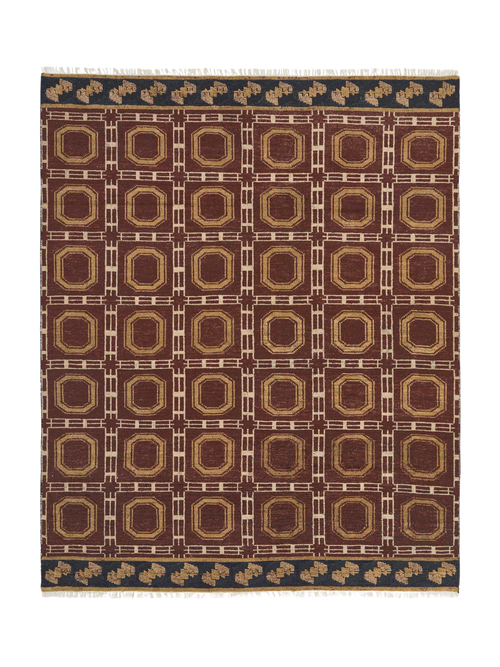 Nomia Hand-Knotted Wool Rug, 5' x 8'