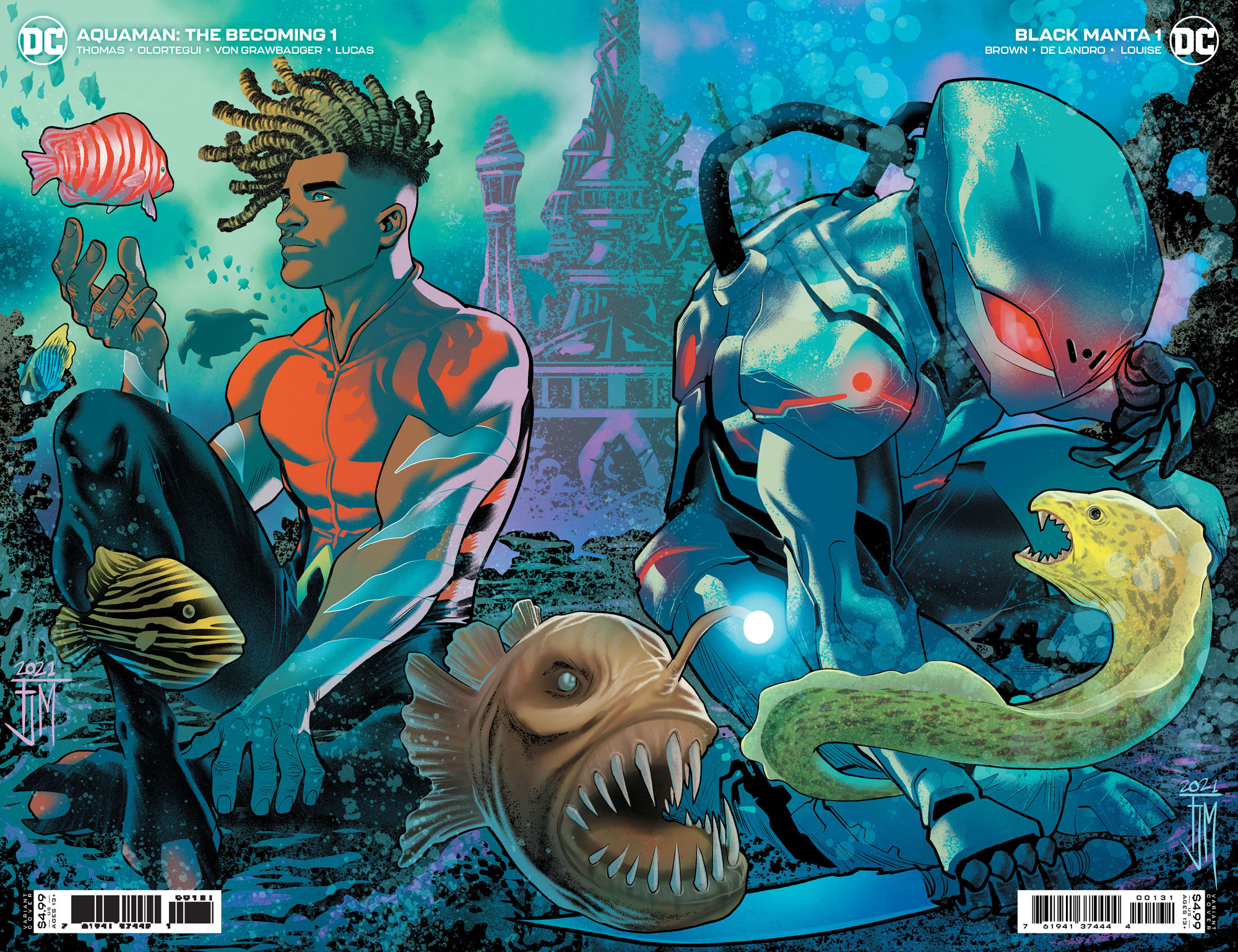 Aquaman: The Becoming #1 cover