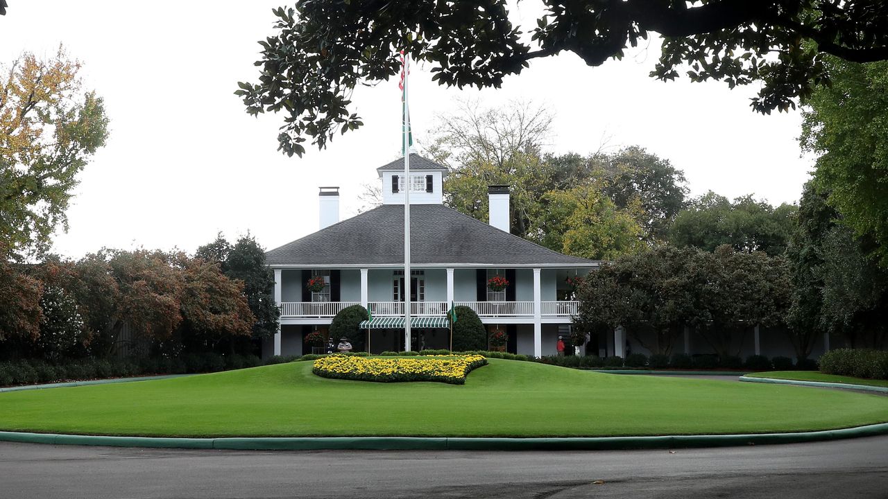 The clubhouse at Augusta National