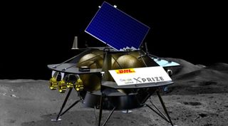 Astrobotic lunar lander