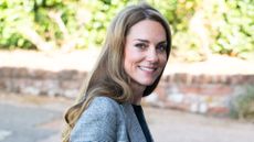 Catherine, Princess of Wales visits Sudbury Silk Mills on September 11, 2025 in Sudbury