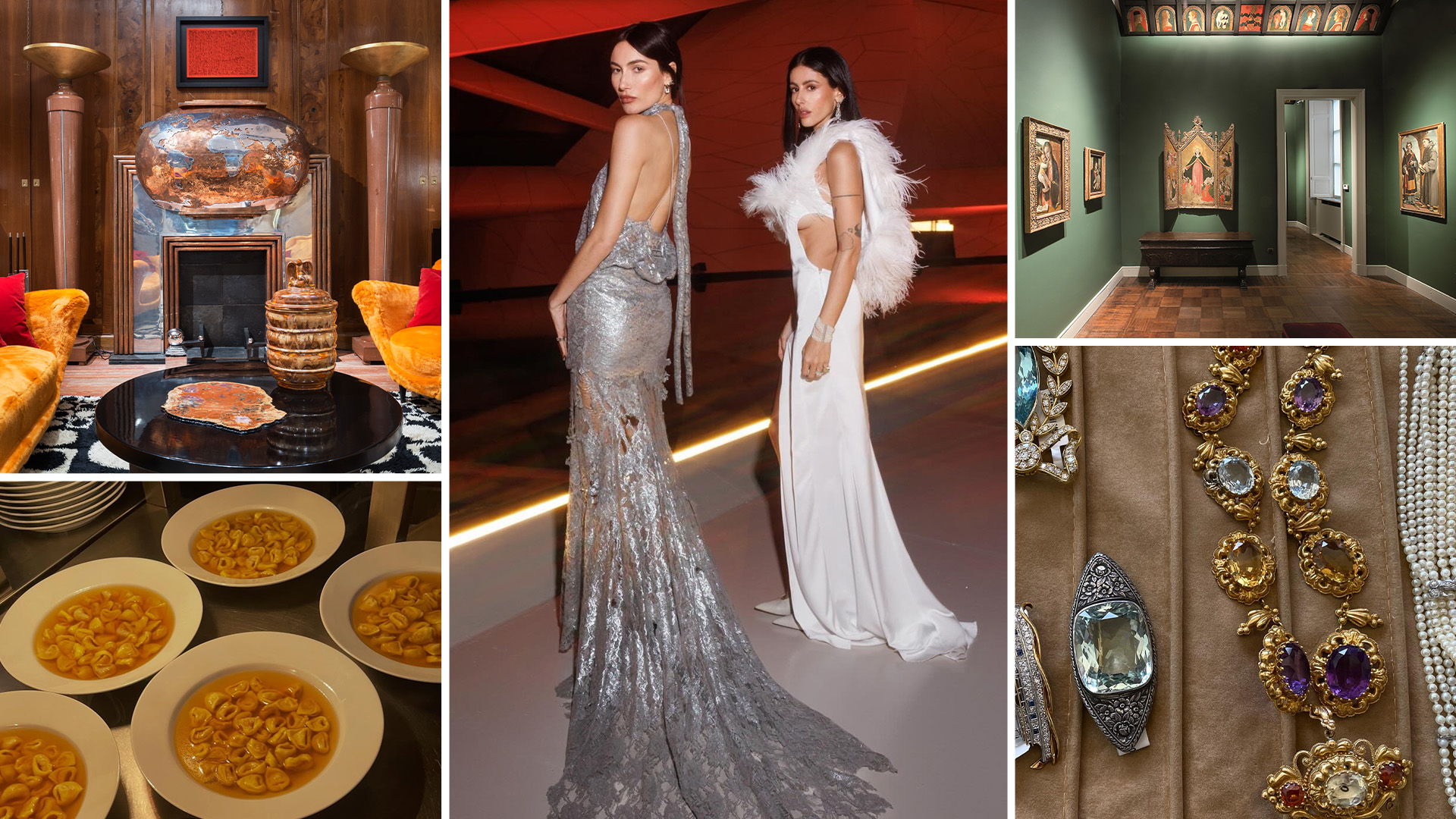 Robertaebasta; Sand&igrave;; Gilda Ambrosio and Giorgia Tordini; Museo Poldi Pezzoli; Gioielleria Pennisi.