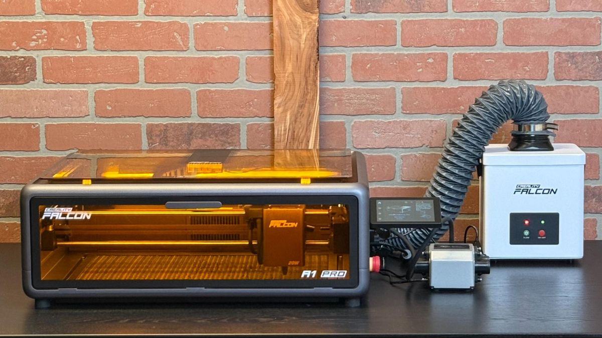 Creality Falcon A1 Pro 20 Watt review: Enclosed diode laser for prosumers
