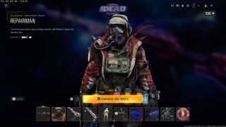 Operator Skin "Repairman" for Weaver in the Call of Duty store for Black Ops 6 and Warzone.