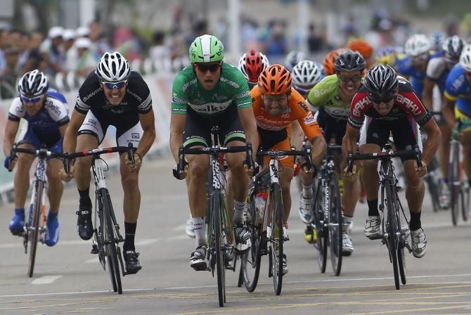 Theo Bos (Belkin) en route to his sixth win