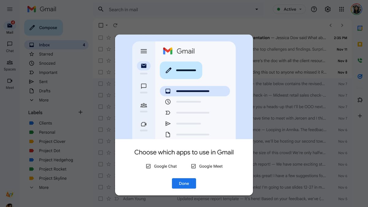 New Gmail experience starts rolling out — here's how to customize it