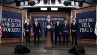 JD Vance press conference