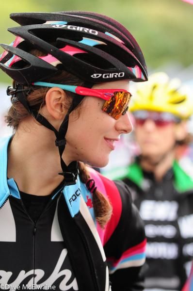 Julie Krasniak (Rapha Focus) on the front row