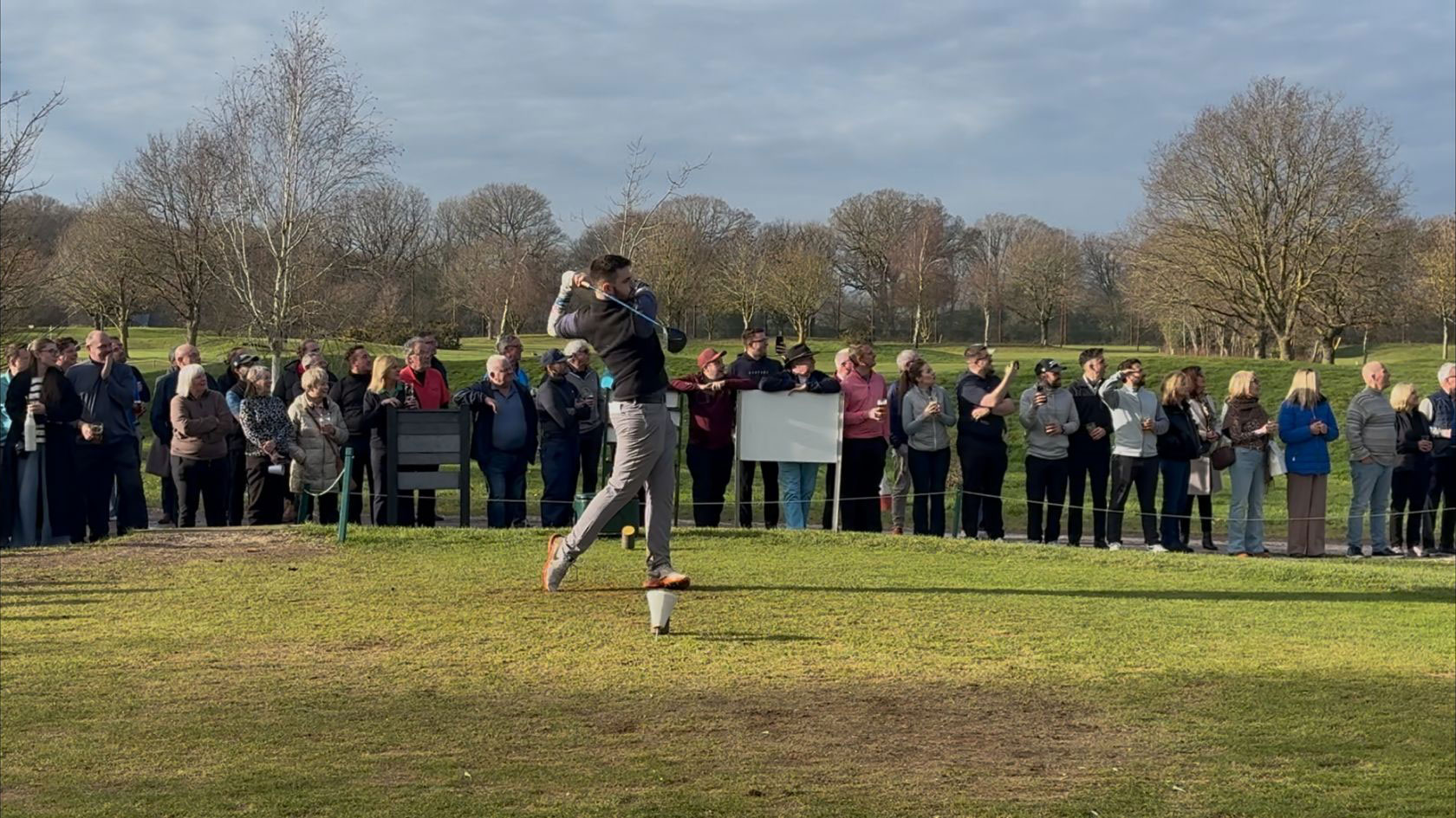 Joey Grogan at the captain's drive-in