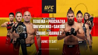 UFC 275 poster