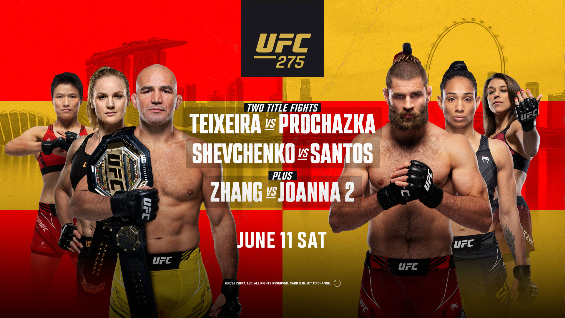 UFC 275 live stream PPV guide how to watch Teixeira vs Prochazka online Android Central