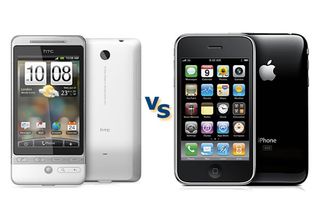 Apple iPhone 3GS vs HTC Hero