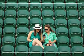 Why are there so many empty seats at Wimbledon this year?
