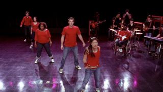 Glee characters singing in the pilot episode