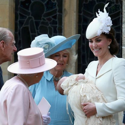 Queen Elizabeth Prince George Christening