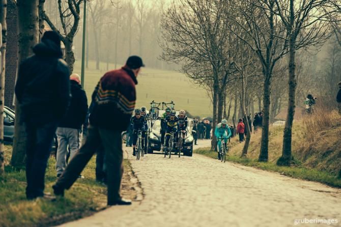 The early break in E3 Harelbeke